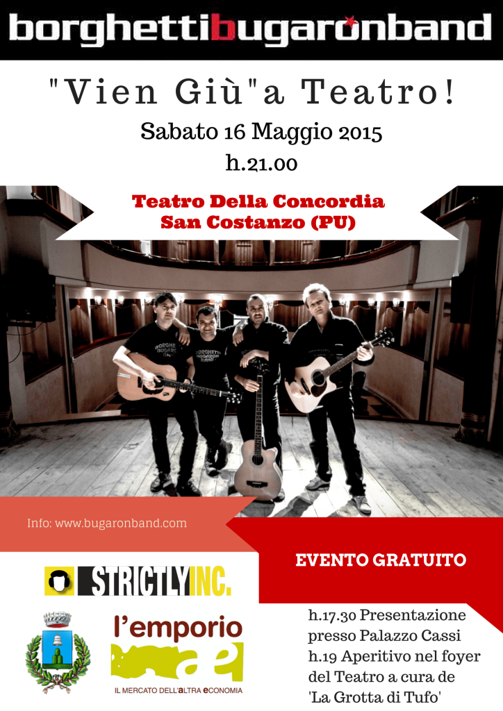 bugaron band a teatro