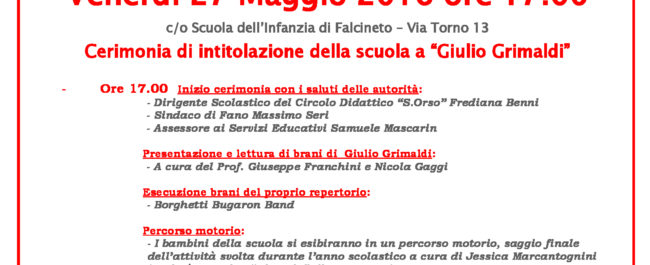 Falcineto (Fano) - Giulio Grimaldi
