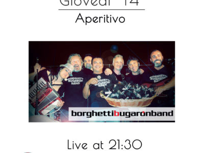 Apericena con la Borghetti Bugaron Band