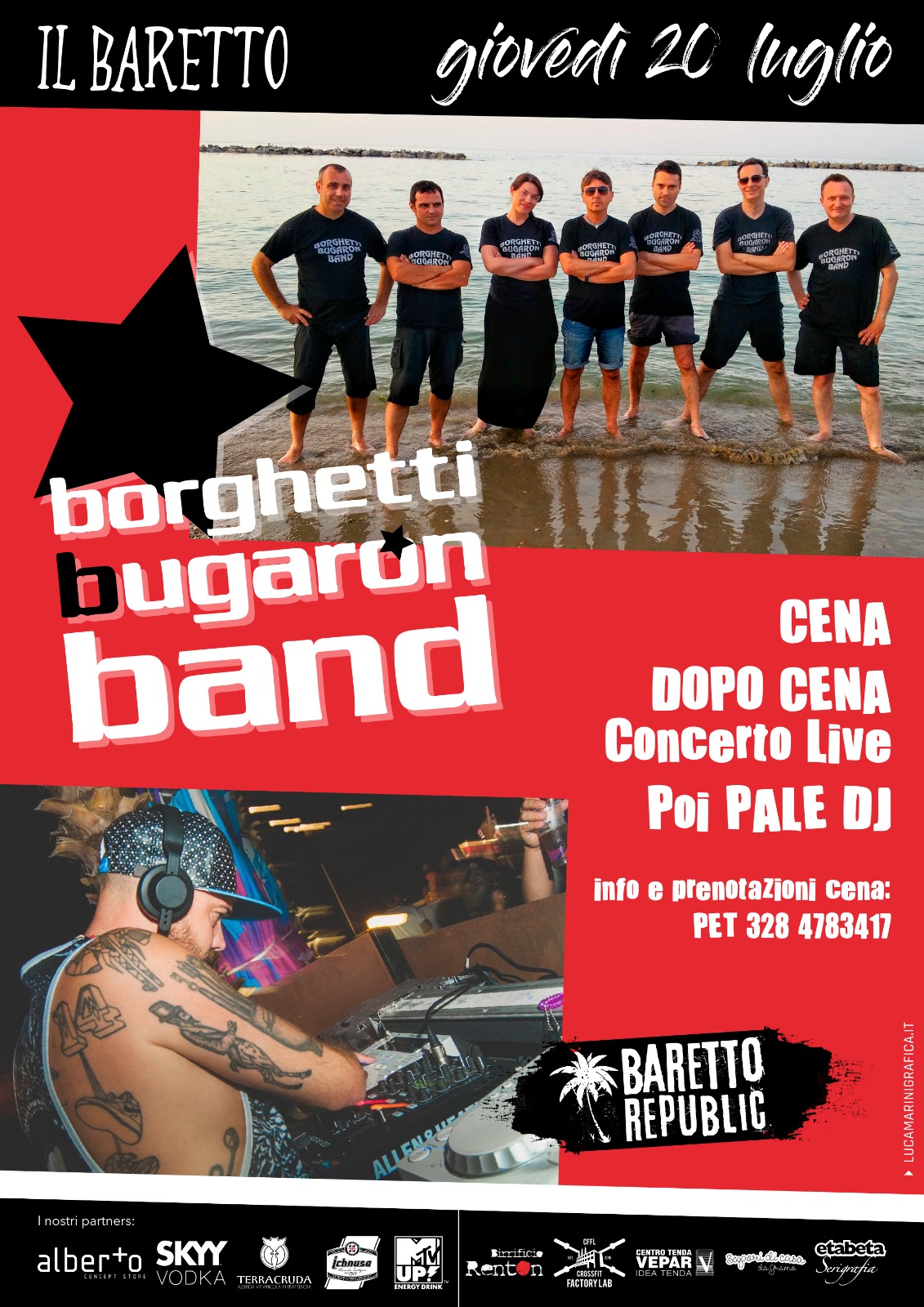 Borghetti Bugaron Band live - IL Baretto