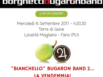 Bianchello Bugaron Band 2: la vendemmia