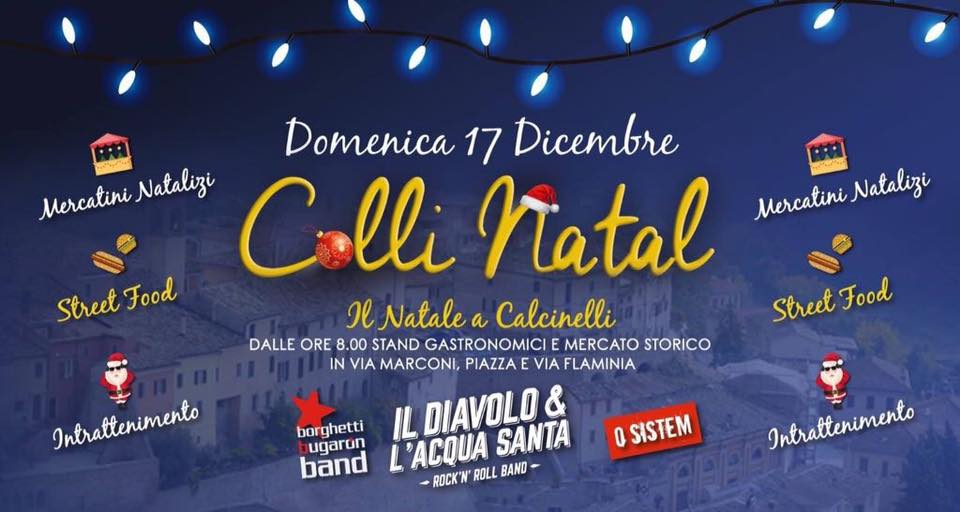 Colli Natal 2017 Borghetti Bugaron Band