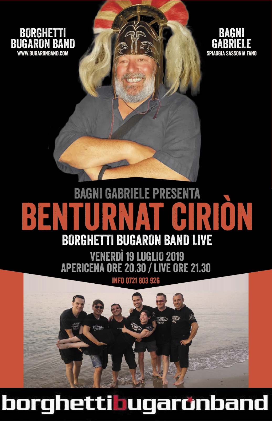 Bugaron live - Bagni Gabriele 2019