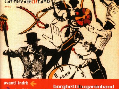 La copertina del singolo Avanti e indré della Borghetti Bugaron Band del 2004.
